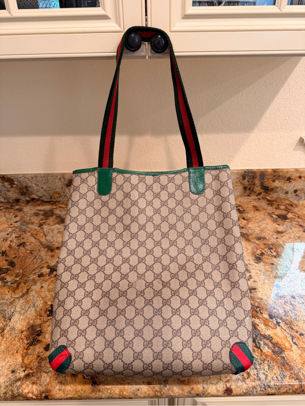 Gucci Monogram Tote (Refreshed/Modified) - Picture 2 of 13